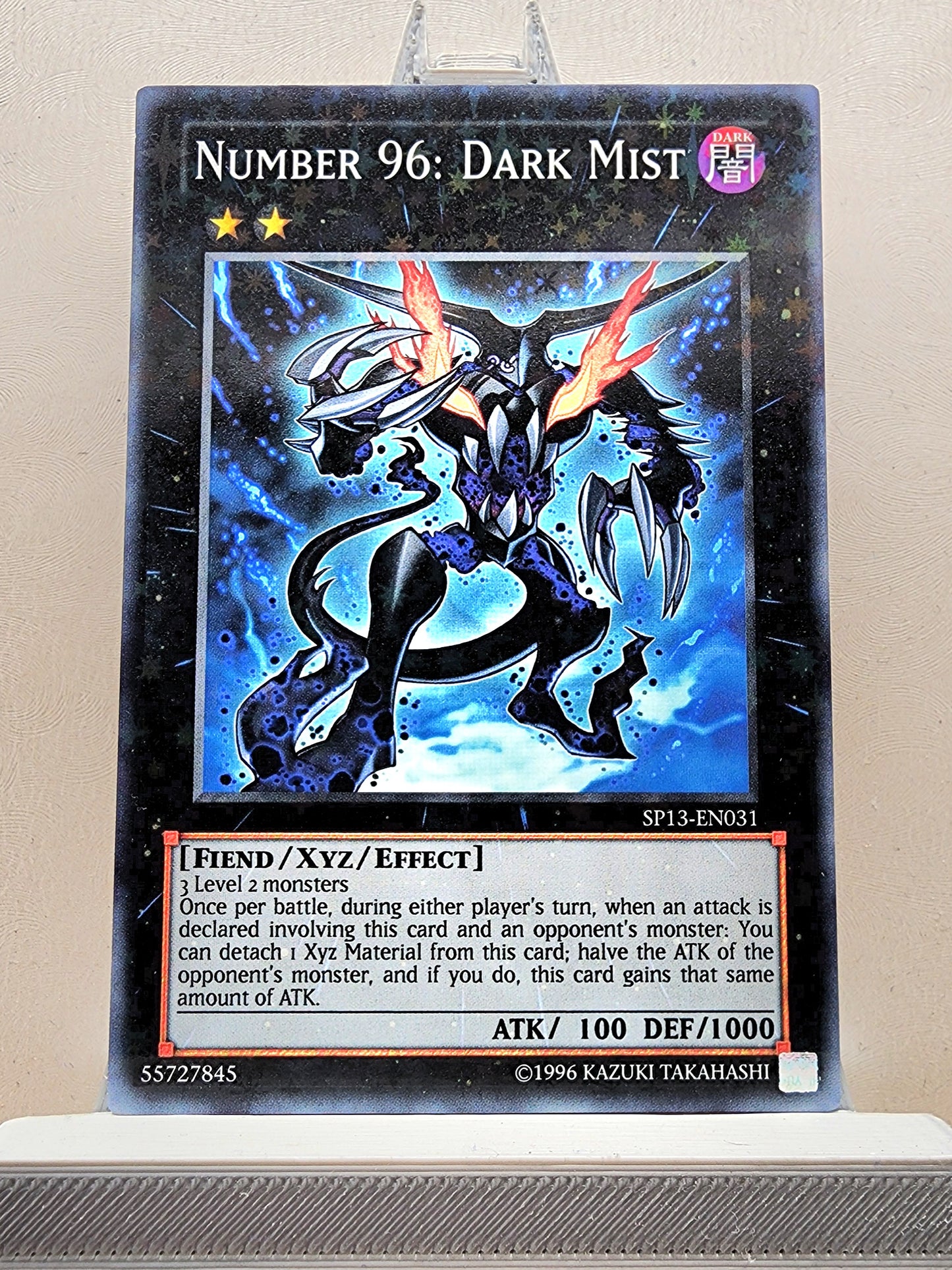 Yugioh! 1x Number 96: Dark Mist (SP13 - Starfoil Rare) Unli Edition