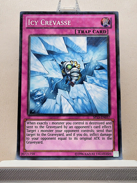 Yugioh! 1x Icy Crevasse (SP13 - Starfoil Rare) Unli Edition