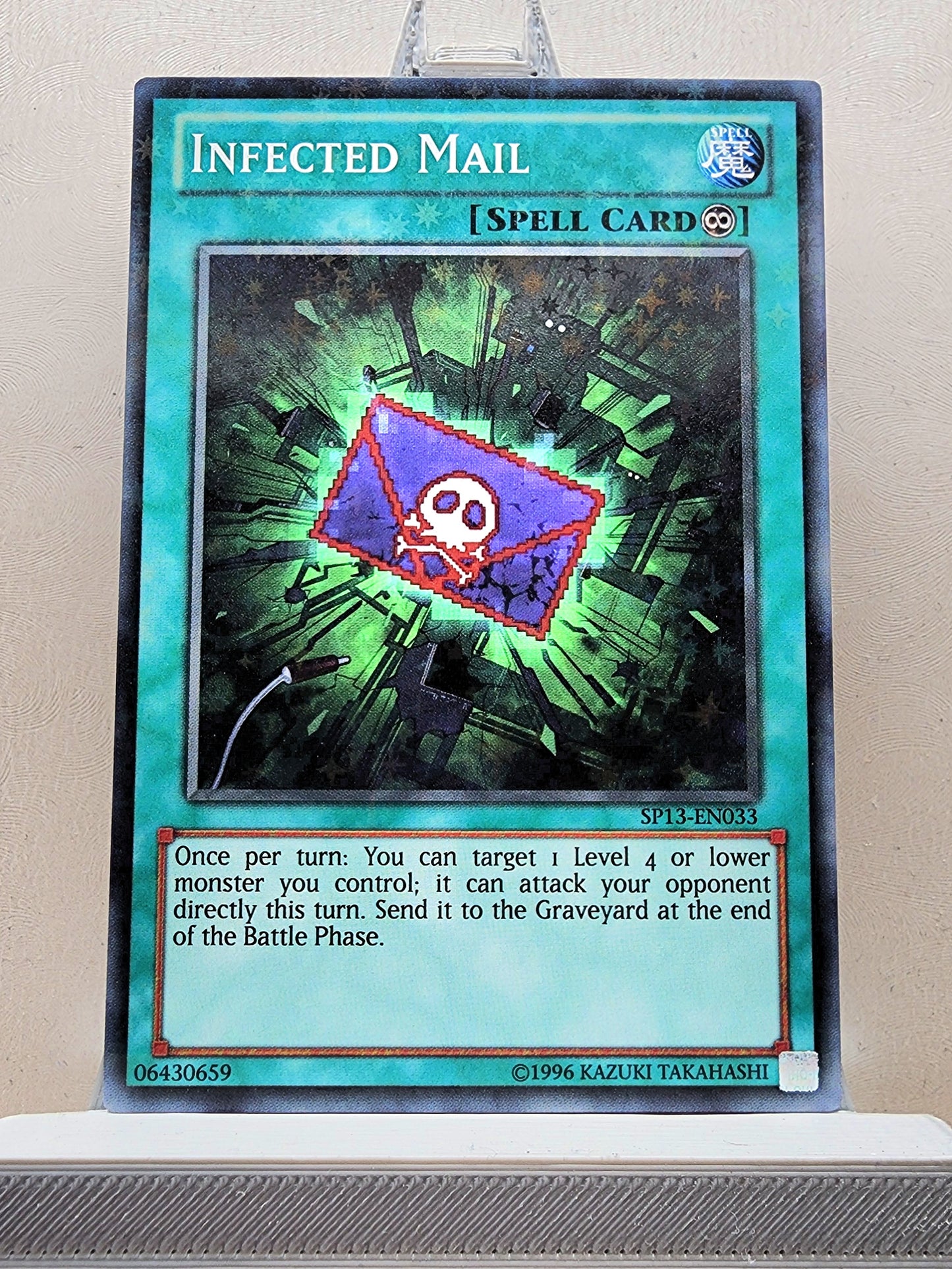 Yugioh! 1x Infected Mail (SP13 - Starfoil Rare) Unli Edition