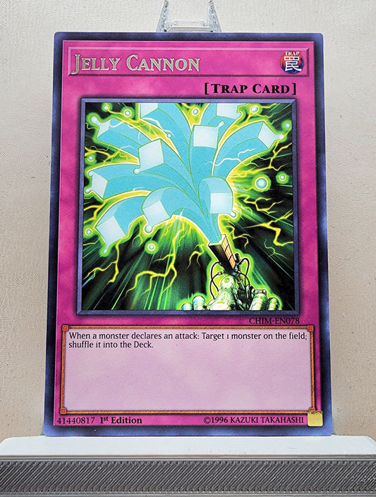 Yugioh! 1x Jelly Cannon (CHIM - Rare) 1st/Unli Edition