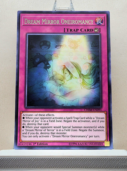 Yugioh! 1x Dream Mirror Oneiromancy (CHIM - Rare) 1st/Unli Edition