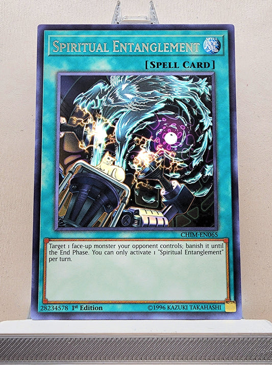 Yugioh! 1x Spiritual Entanglement (CHIM - Rare) 1st/Unli Edition