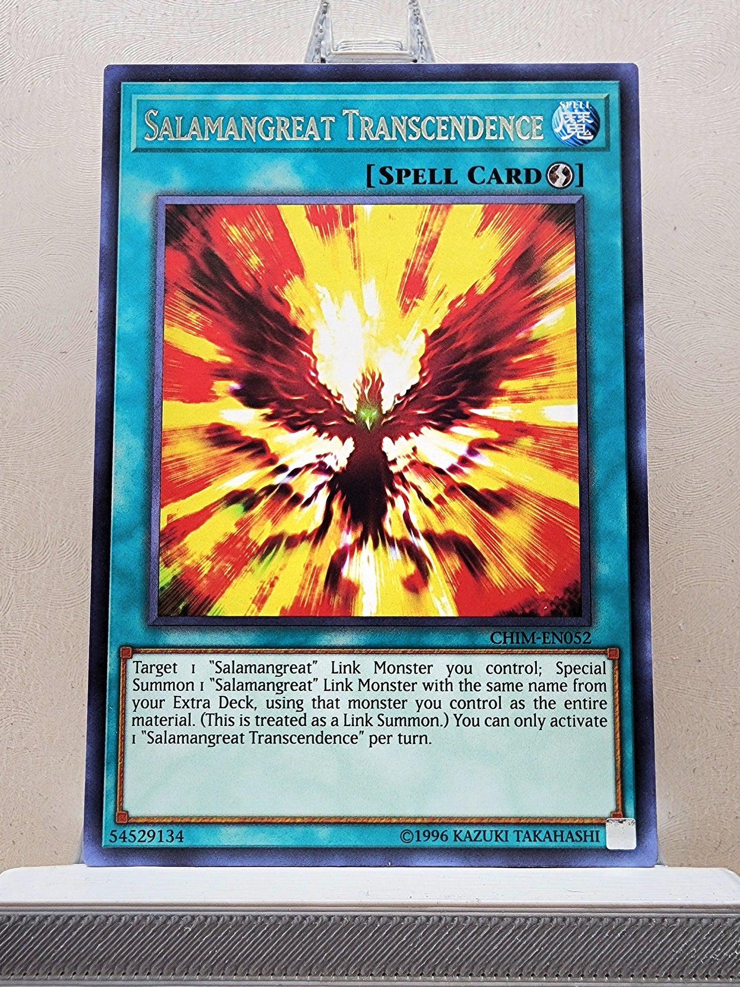 Yugioh! 1x Salamangreat Transcendence (CHIM - Rare) 1st/Unli Edition