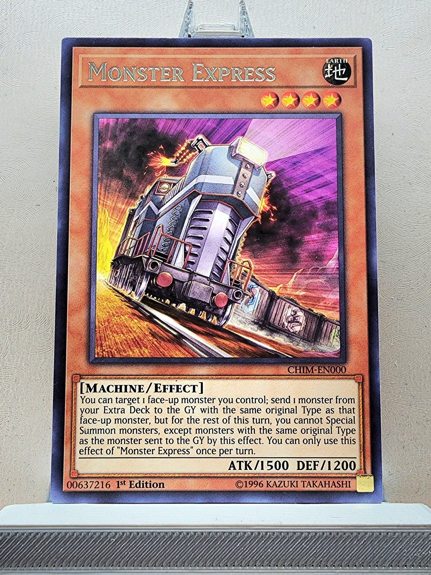 Yugioh! 1x Monster Express (CHIM - Rare) 1st/Unli Edition