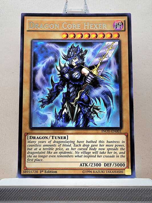 Yugioh! 1x Dragon Core Hexer (INOV - Rare) 1st/Unli Edition