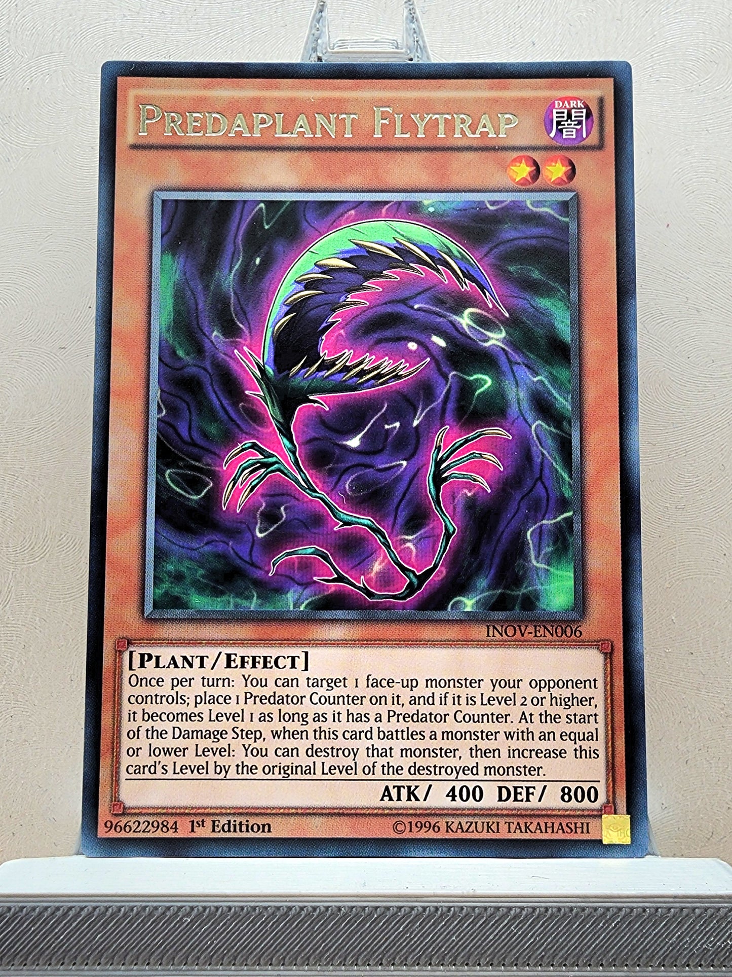 Yugioh! 1x Predaplant Flytrap (INOV - Rare) 1st/Unli Edition