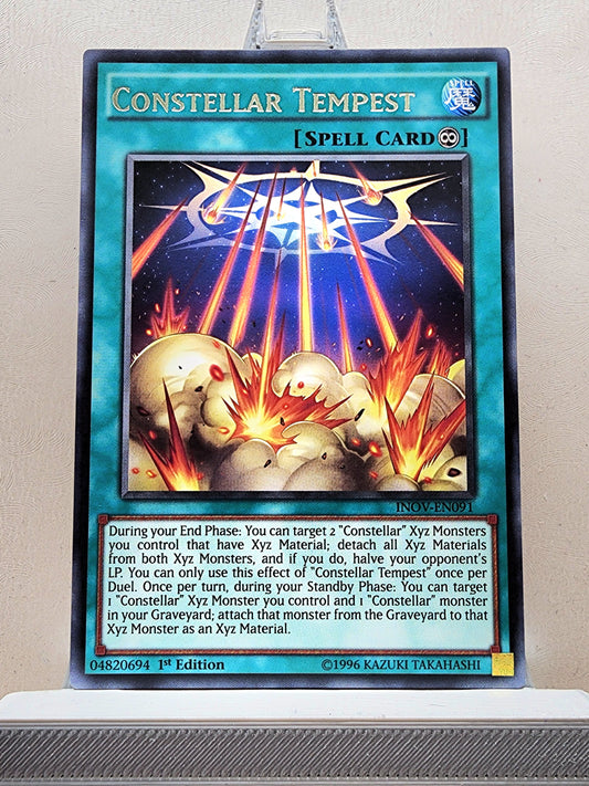 Yugioh! 1x Constellar Tempest (INOV - Rare) 1st/Unli Edition