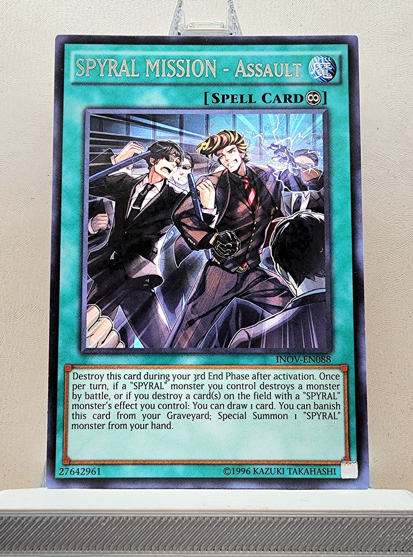 Yugioh! 1x SPYRAL MISSION - Assault (INOV - Rare) 1st/Unli Edition