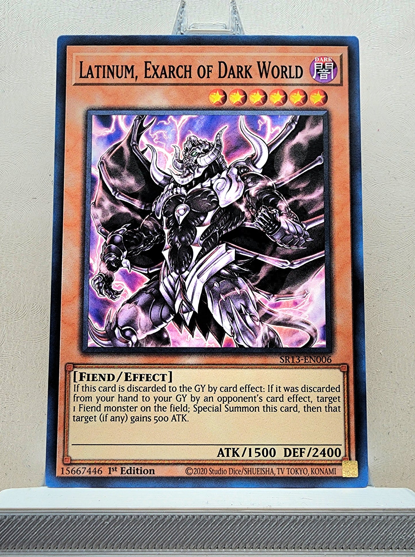 Yugioh! Structure Deck: Dark World Singles (SR13 - Common) 1st Edition