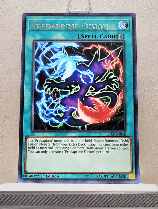 Yugioh! 1x Predaprime Fusion (LED5 - Rare) 1st Edition