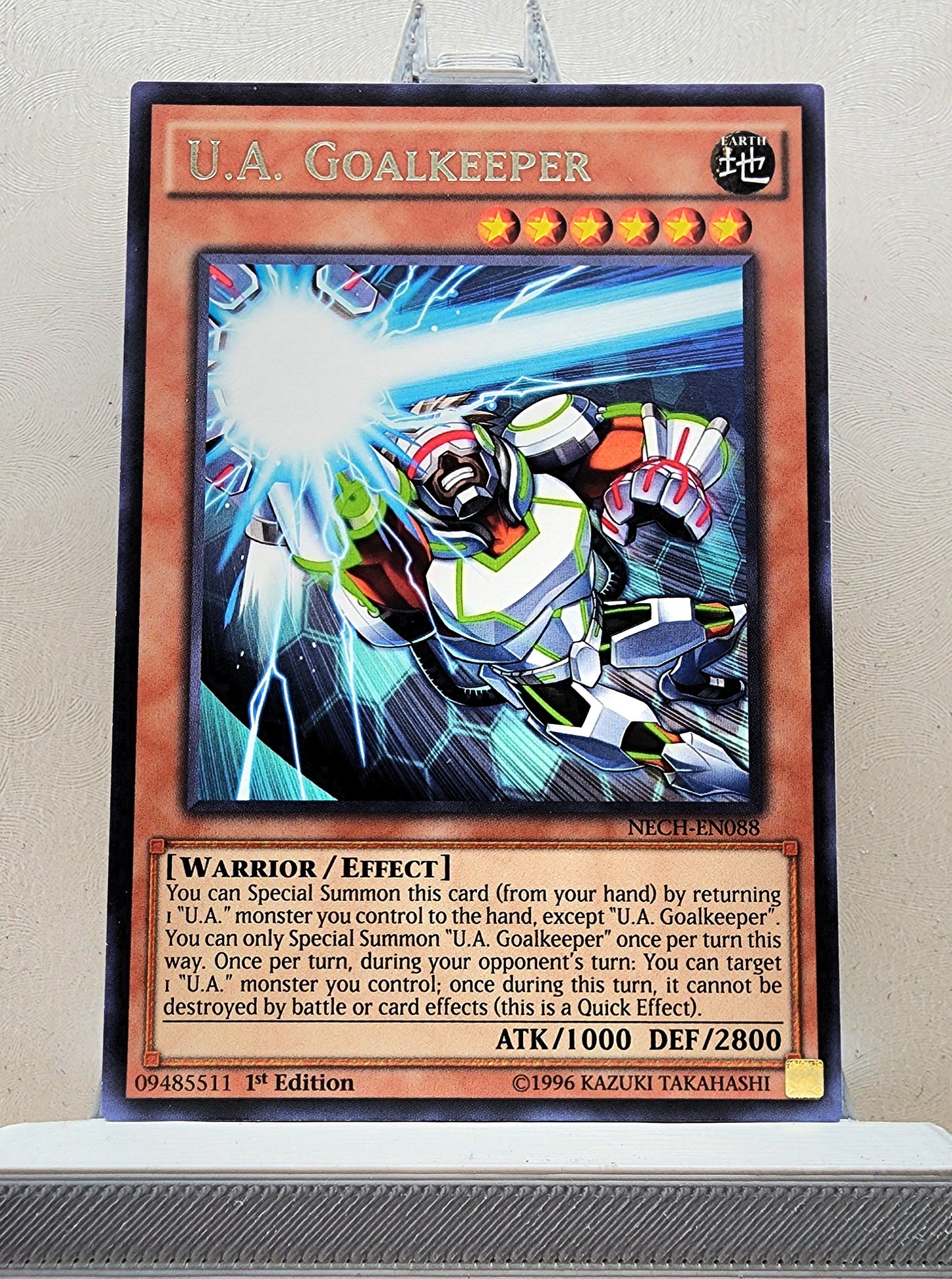 Yugioh! 1x U.A. Goalkeeper (NECH - Rare) 1st/Unli Edition