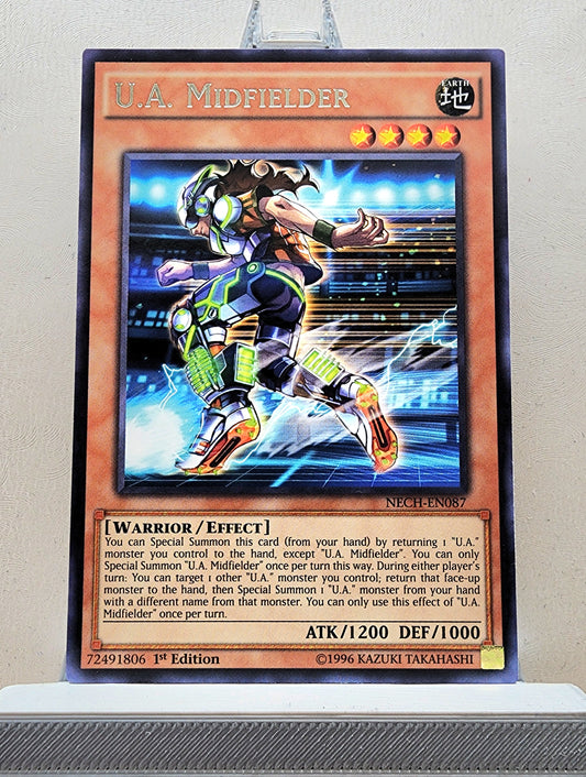 Yugioh! 1x U.A. Midfielder (NECH - Rare) 1st/Unli Edition