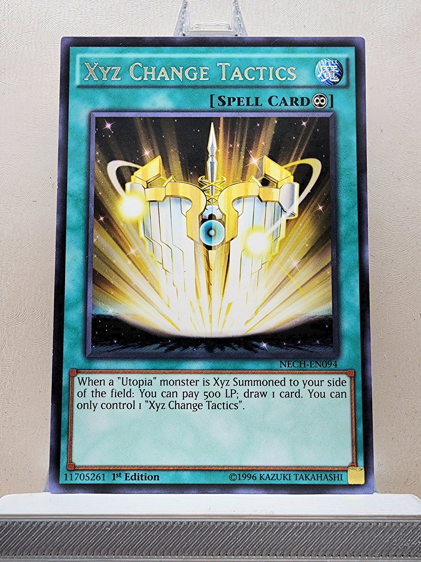 Yugioh! 1x Xyz Change Tactics (NECH - Rare) 1st/Unli Edition