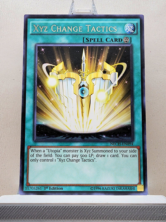 Yugioh! 1x Xyz Change Tactics (NECH - Rare) 1st/Unli Edition