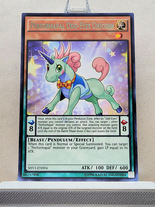 Yugioh! 1x Performapal Odd-Eyes Unicorn (SHVI - Rare) 1st/Unli Edition