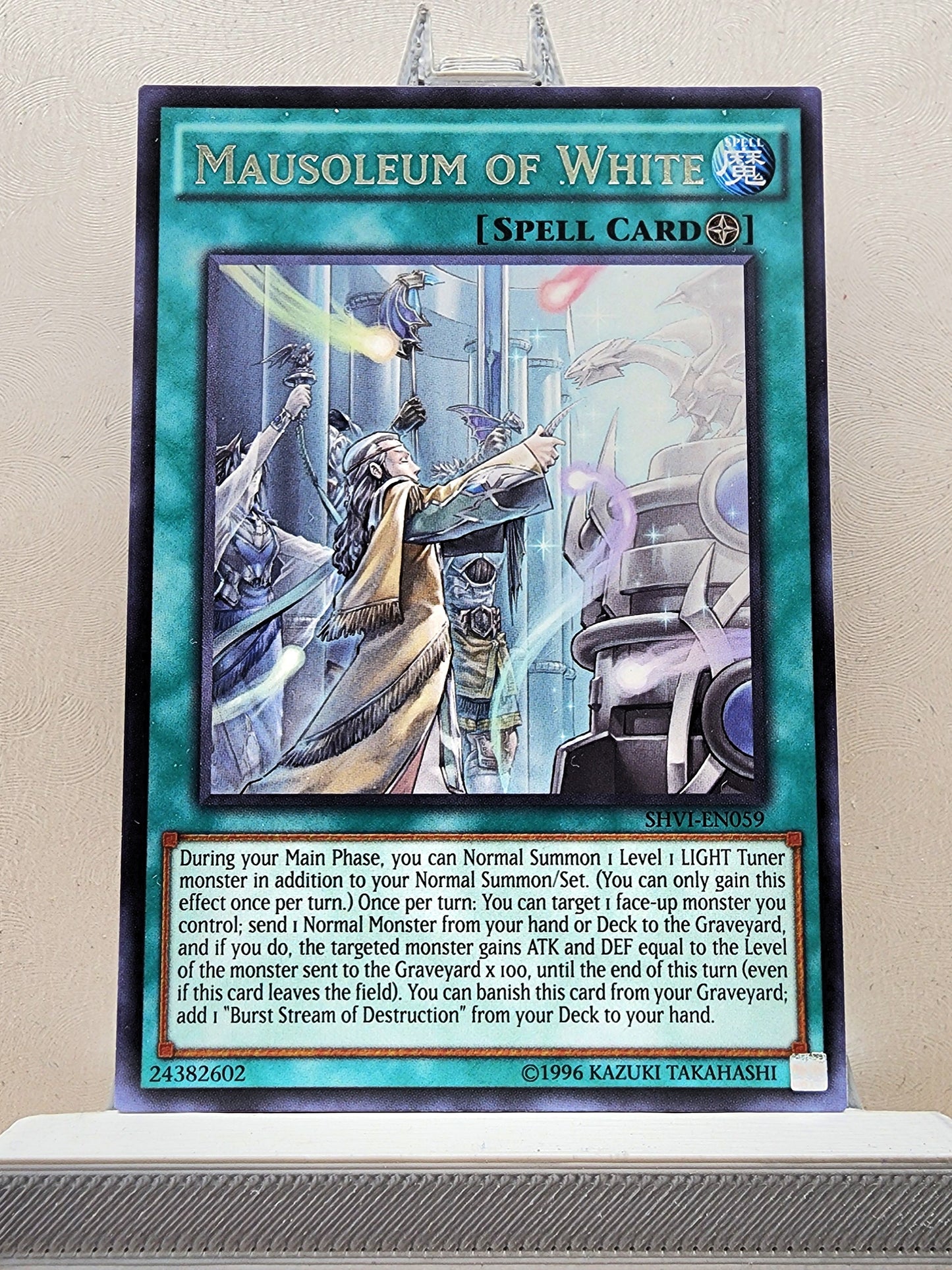 Yugioh! 1x Mausoleum of White (SHVI - Rare) 1st/Unli Edition