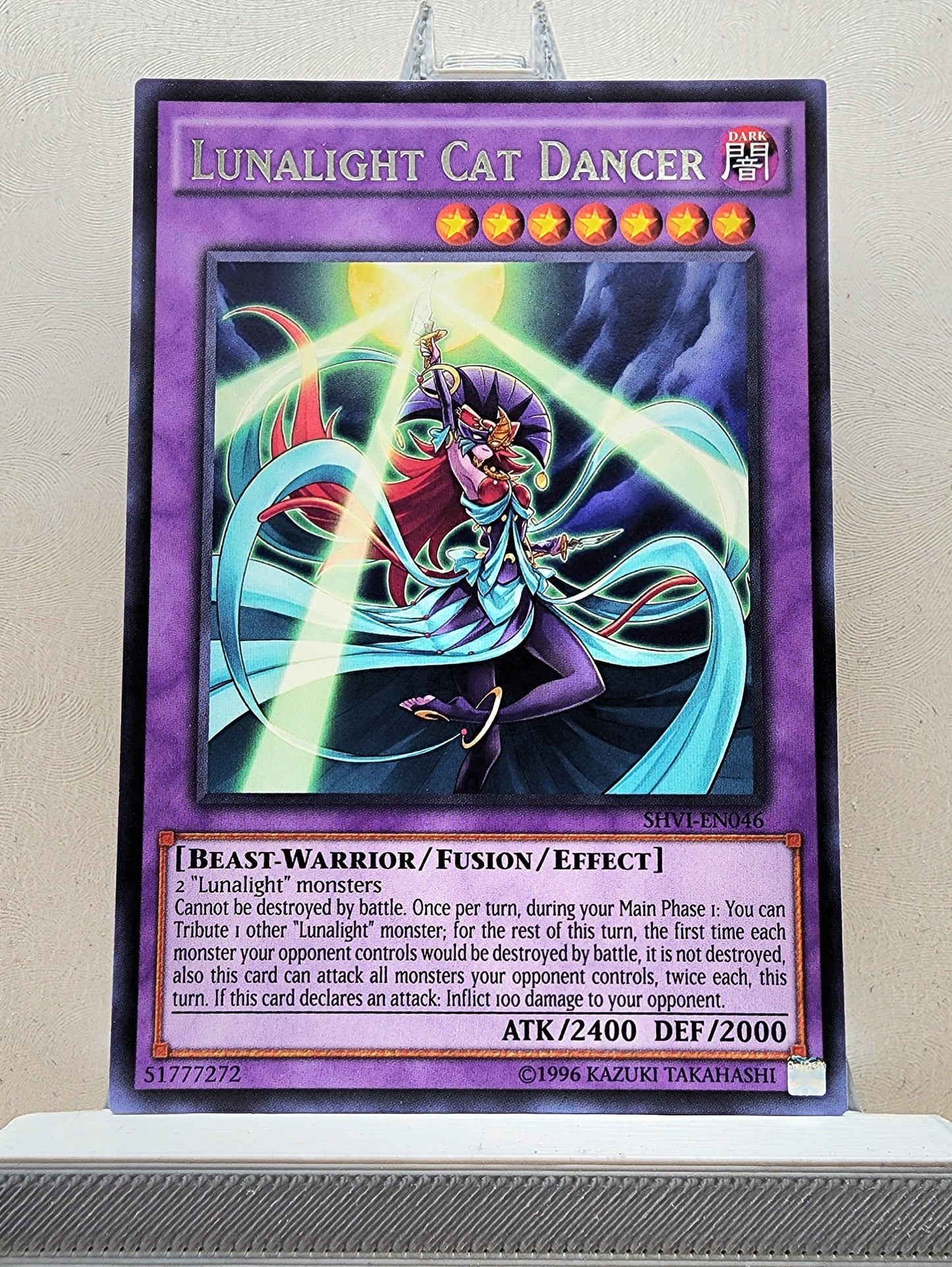 Yugioh! 1x Lunalight Cat Dancer (SHVI - Rare) 1st/Unli Edition