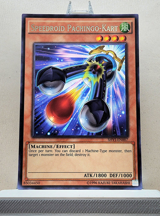 Yugioh! 1x Speedroid Pachingo-Kart (SHVI - Rare) 1st/Unli Edition