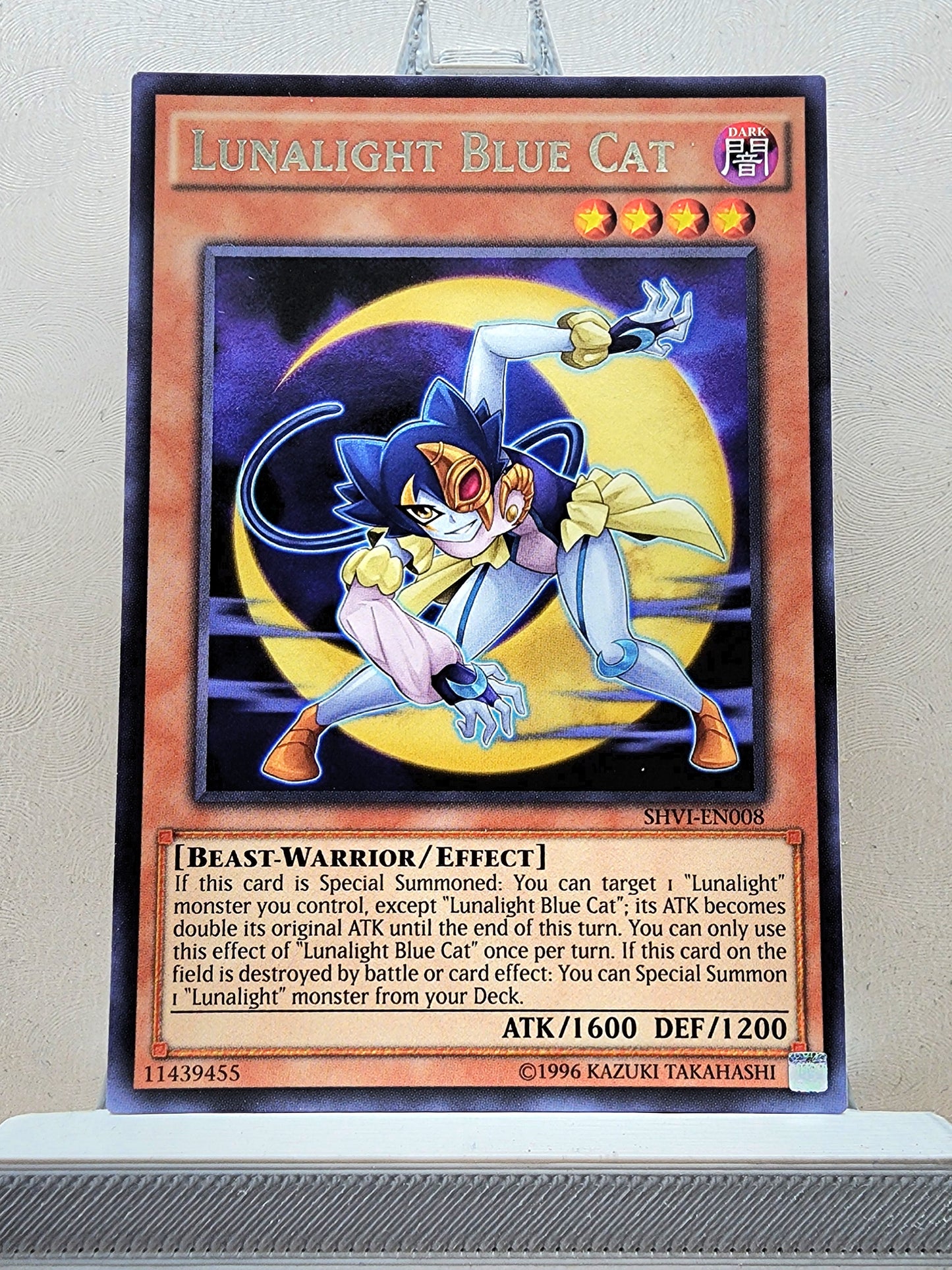 Yugioh! 1x Lunalight Blue Cat (SHVI - Rare) 1st/Unli Edition