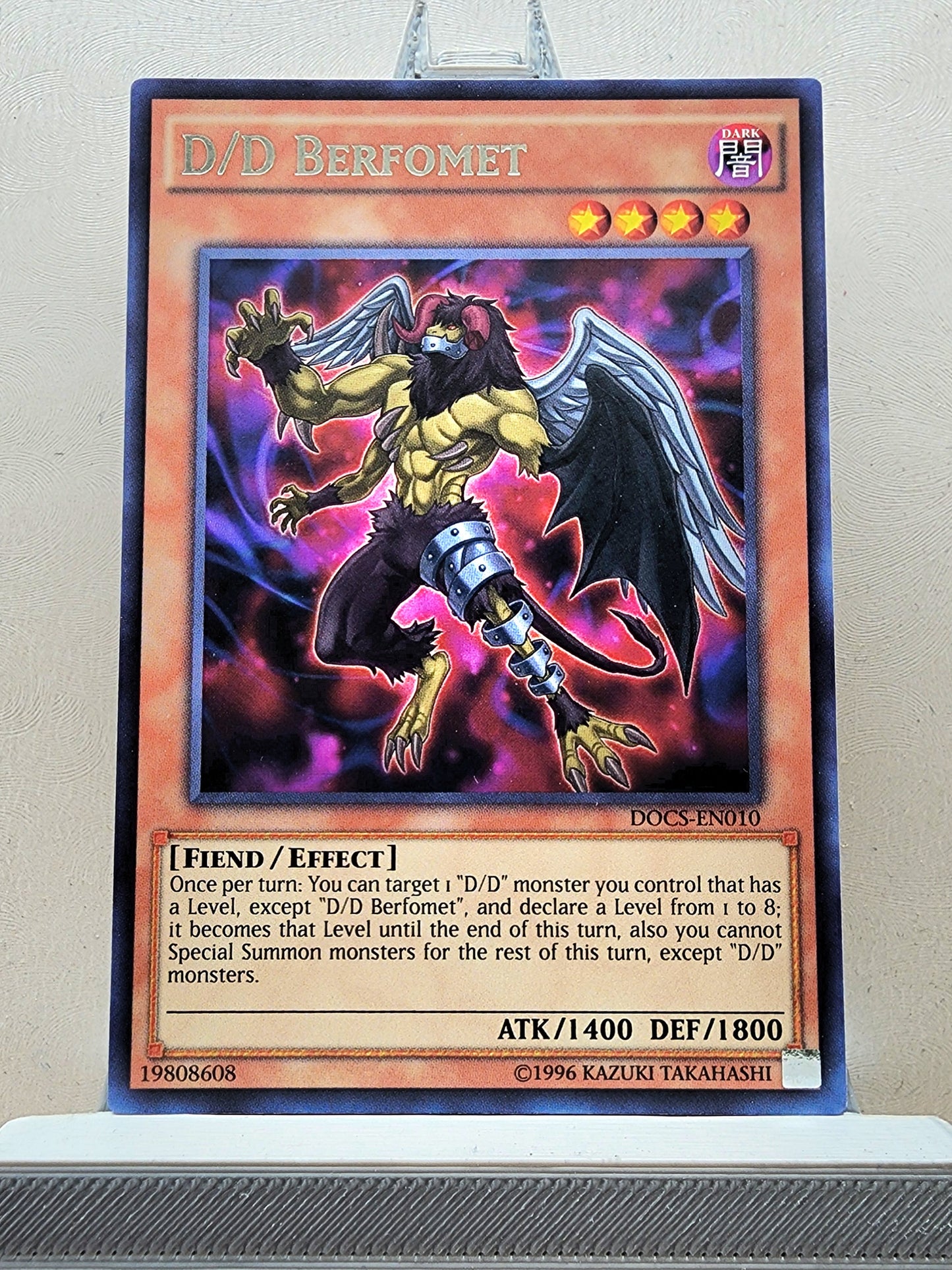 Yugioh! 1x D/D Berfomet (DOCS - Rare) 1st/Unli Edition