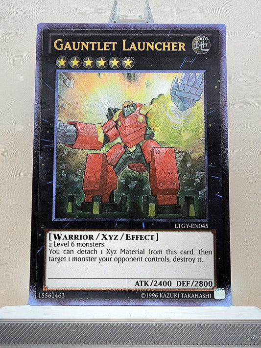 Yugioh! 1x Gauntlet Launcher (LTGY - Ultimate Rare) 1st/Unli Edition