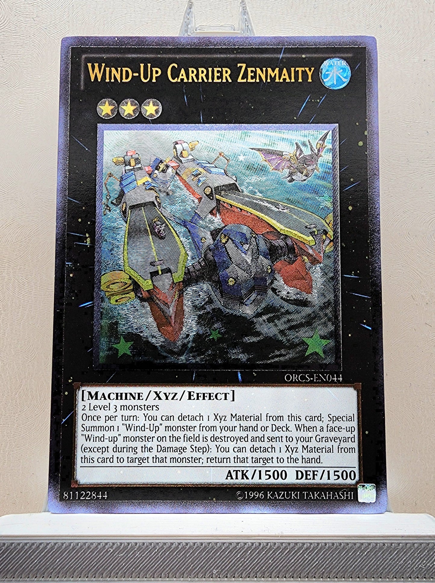 Yugioh! 1x Wind-Up Carrier Zenmaity (ORCS - Ultimate Rare) Unli Edition