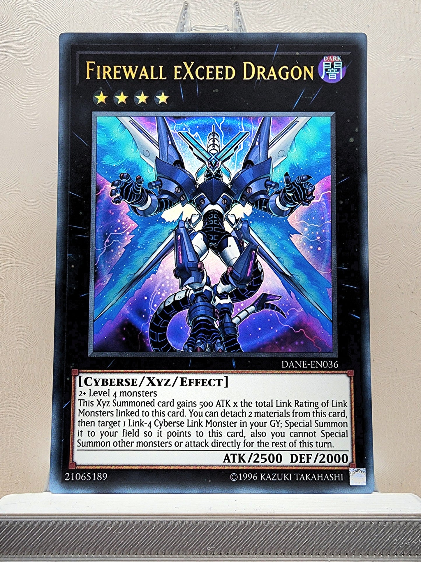 Yugioh! 1x Firewall Exceed Dragon (DANE - Ultra Rare) Ultra Edition