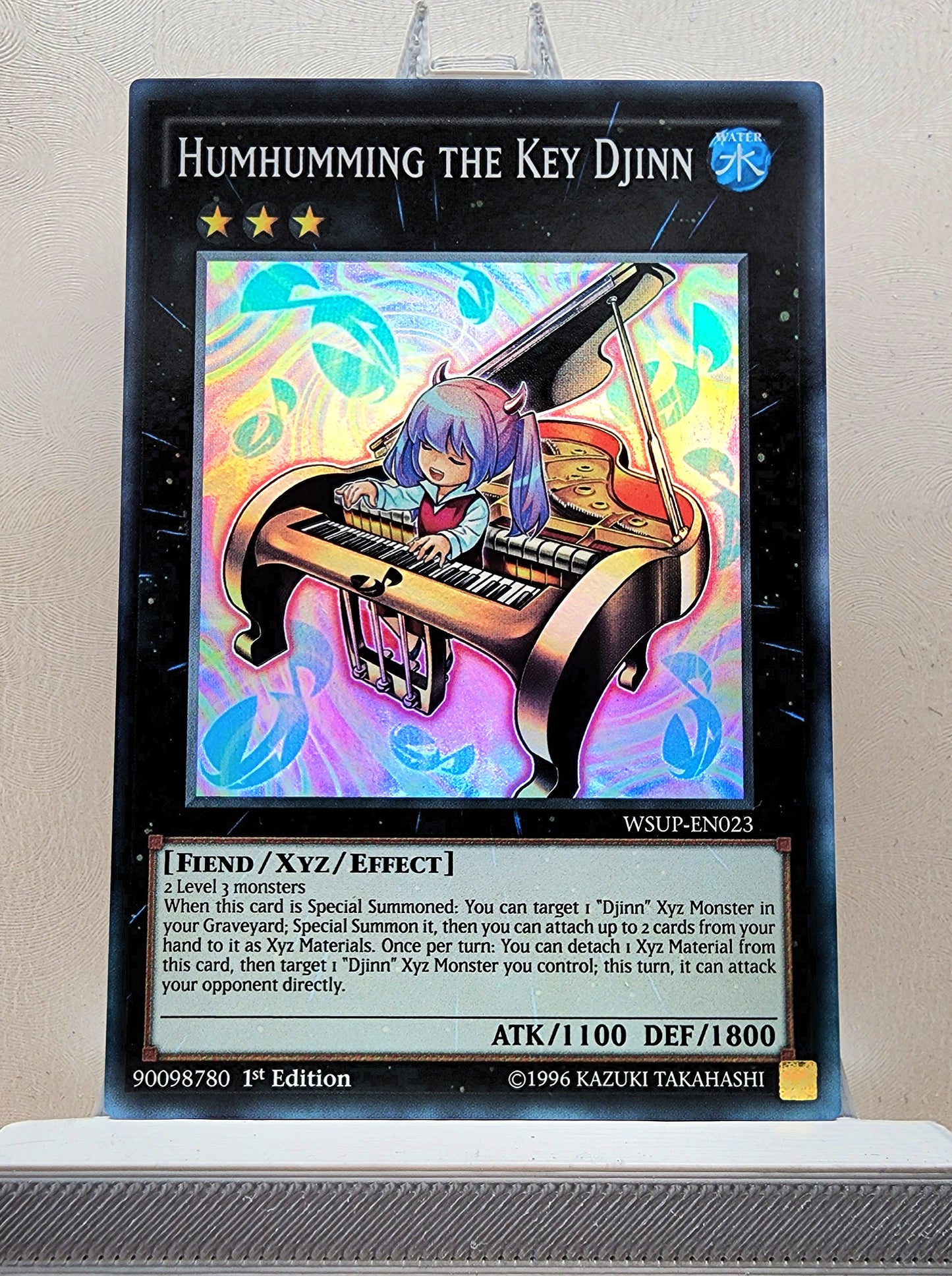 Yugioh! 1x Humhumming the Key Djinn (WSUP - Super Rare) 1st Edition