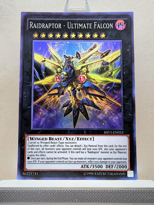 Yugioh! 1x Raidraptor - Ultimate Falcon (SHVI - Super Rare) 1st/Unli Edition