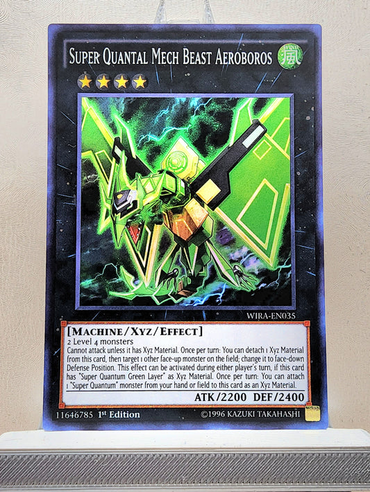 Yugioh! 1x Super Quantal Mech Beast Aeroboros (WIRA - Super Rare) 1st Edition