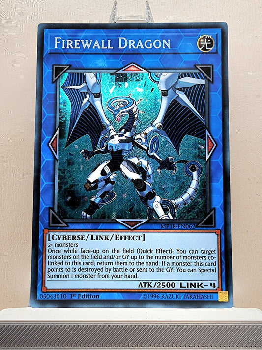 Yugioh! 1x Firewall Dragon (MP18 - Secret Rare) 1st Edition