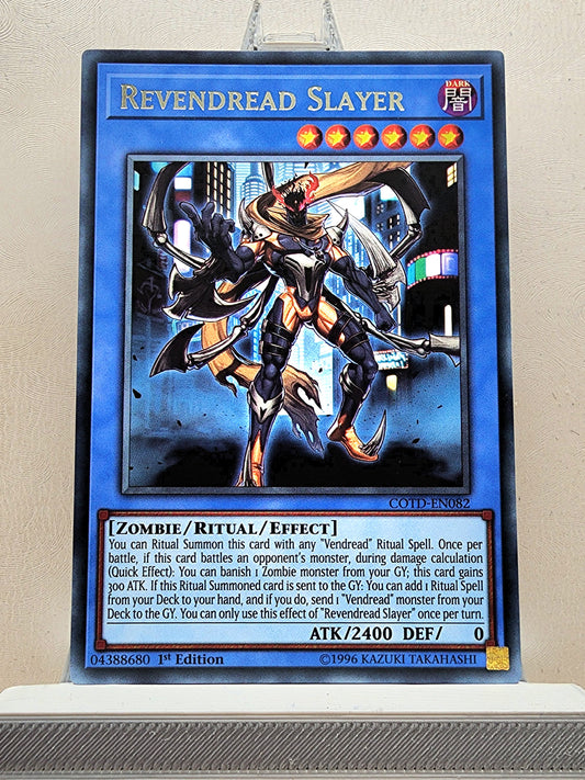 Yugioh! 1x Revendread Slayer (COTD - Rare) 1st Edition