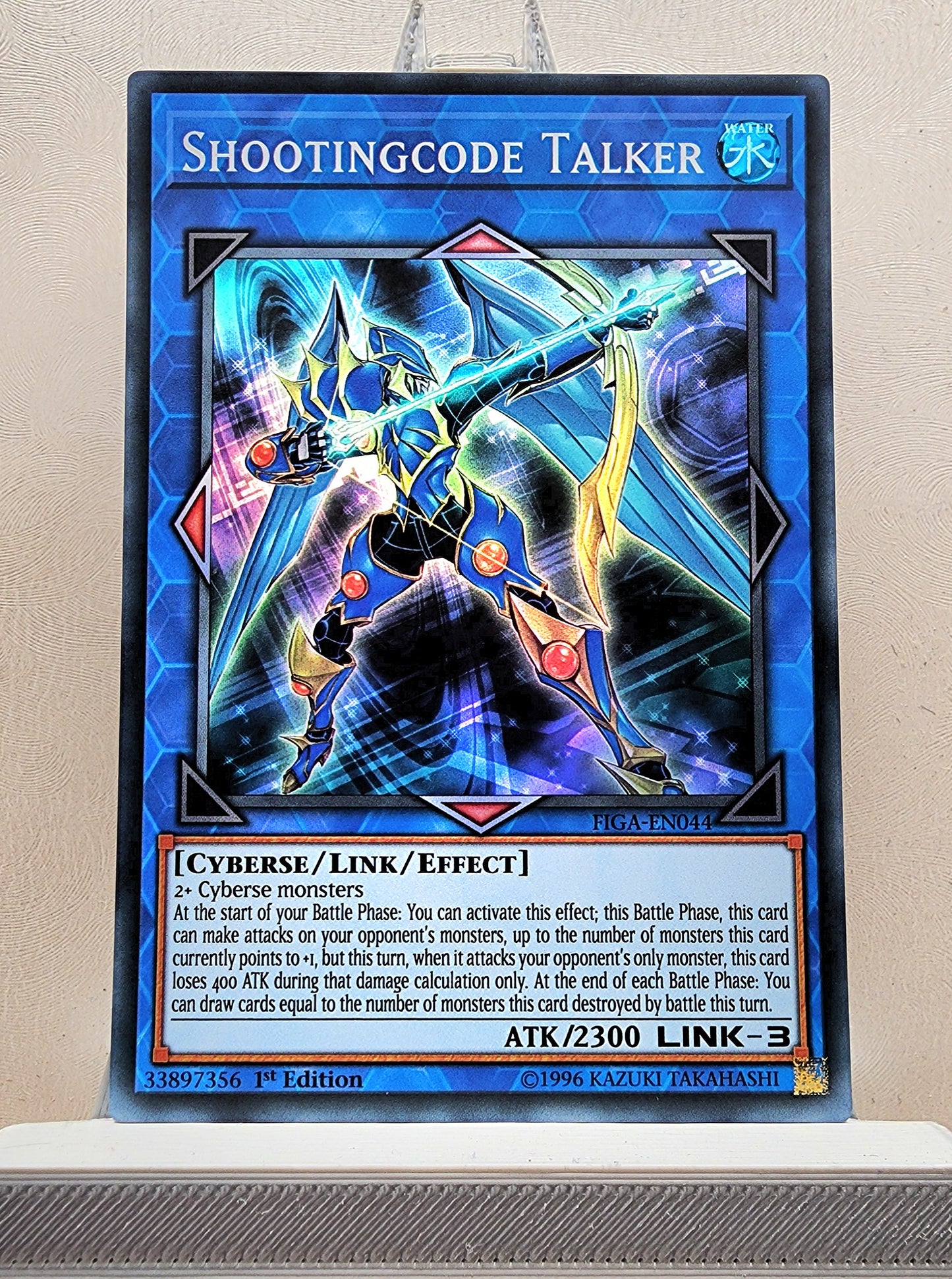 Yugioh! 1x Shootingcode Talker (FIGA - Super Rare) 1st Edition