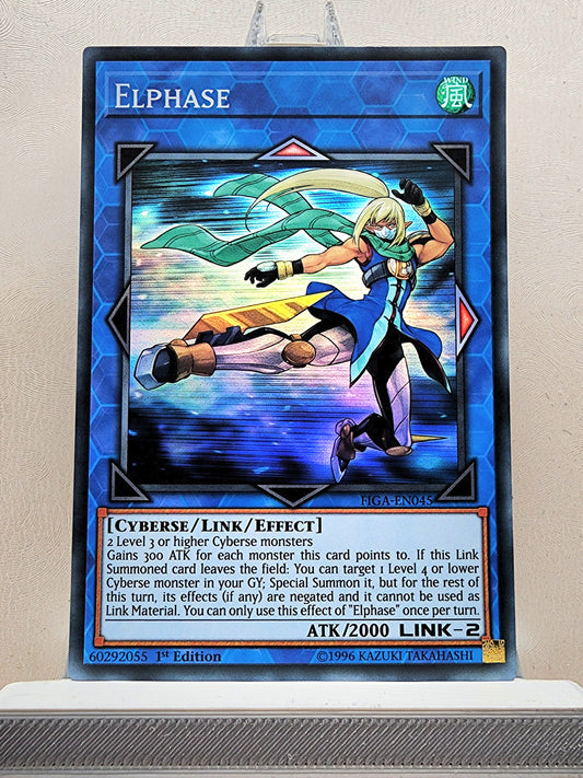 Yugioh! 1x Elphase (FIGA - Super Rare) 1st Edition