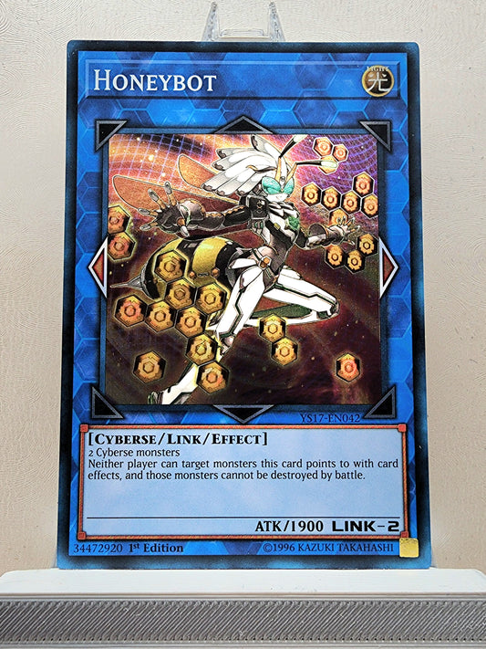 Yugioh! 1x Honeybot (YS17 - Super Rare) 1st Edition