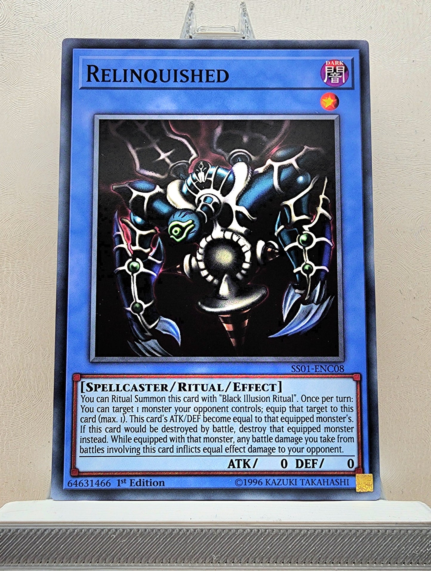 Yugioh! 1x Relinquished (SS01/SS04 - Common) 1st Edition