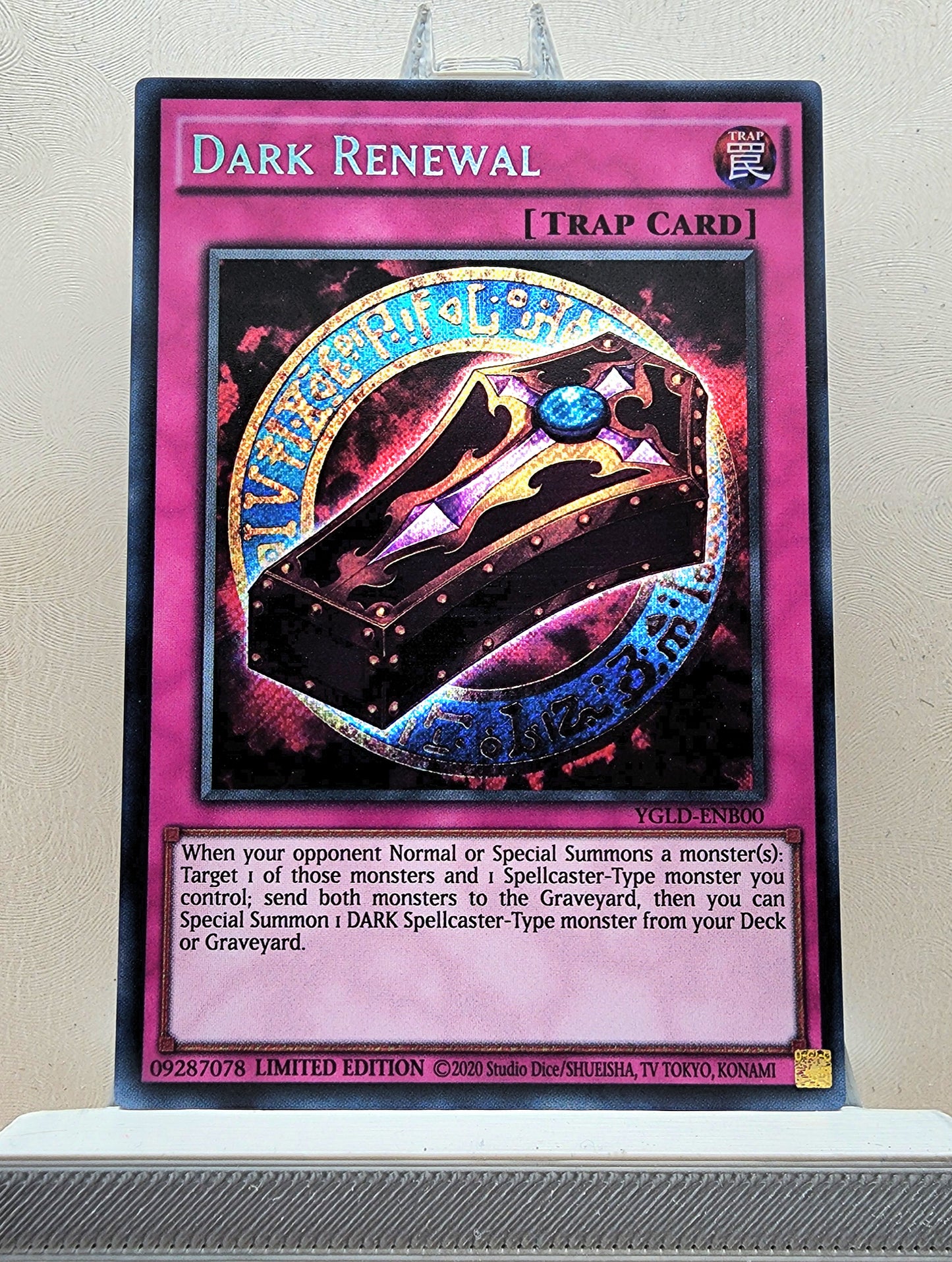 Yugioh! 1x Dark Renewal (YGLD - Secret Rare) Limited Edition