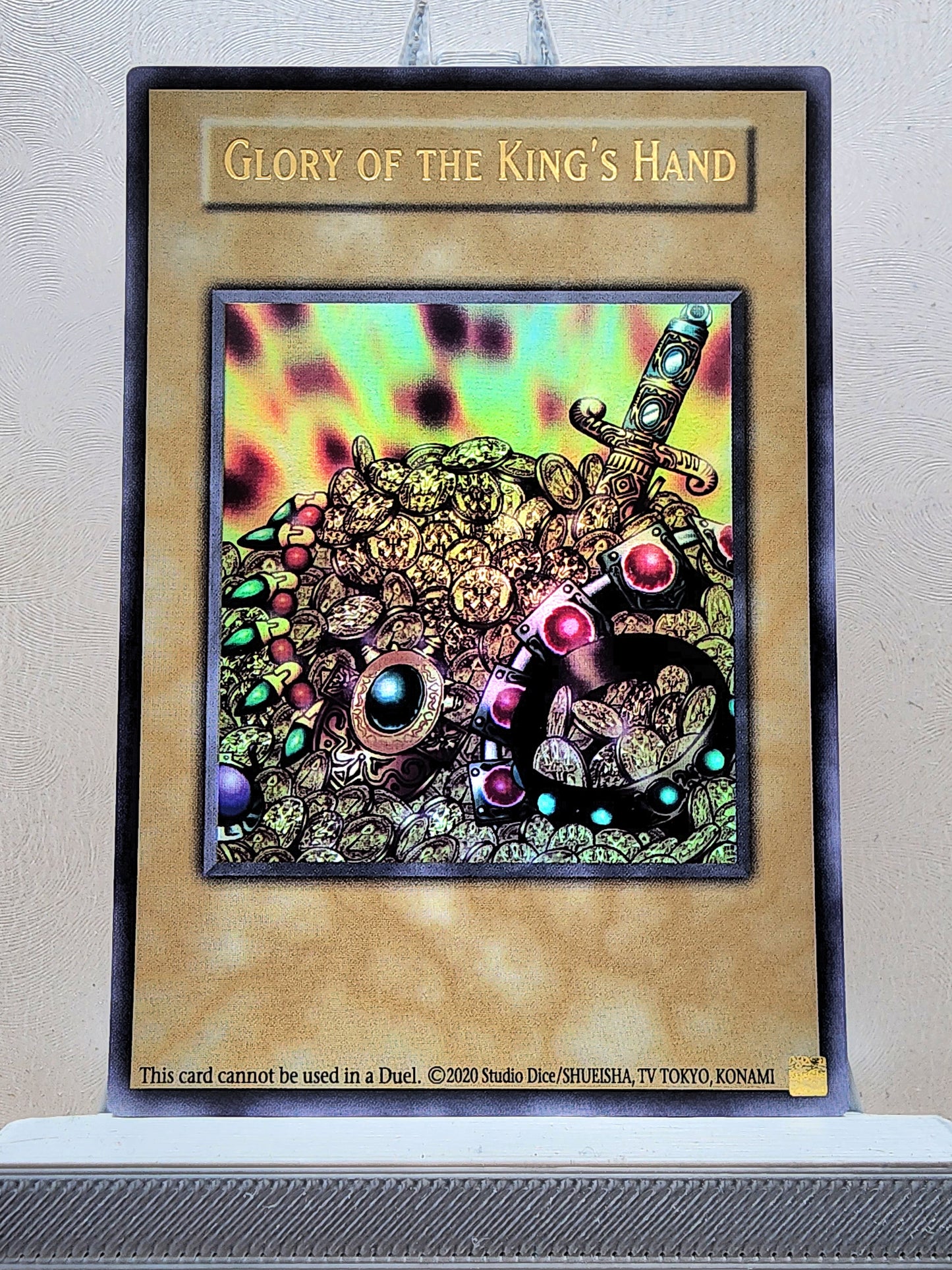 Yugioh! 1x Glory of the King's Hand (YGLD - Ultra Rare)