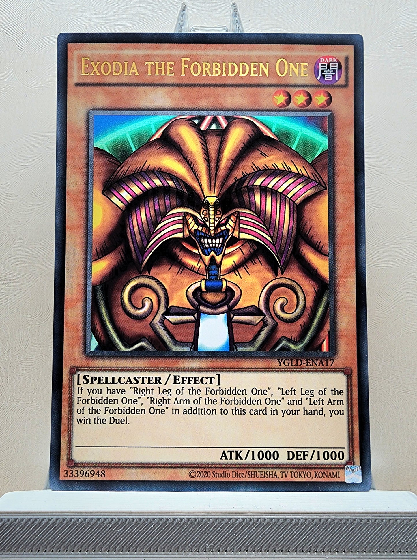 Yugioh! 1x Exodia Set (YGLD - Ultra Rare) Unli Edition