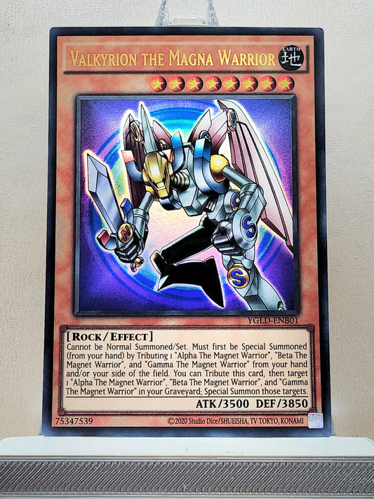 Yugioh! 1x Valkyrion the Magna Warrior (YGLD - Ultra Rare) Unli Edition