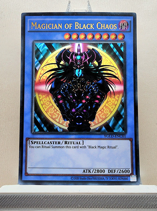 Yugioh! 1x Magician of Black Chaos (YGLD - Ultra Rare) Unli Edition