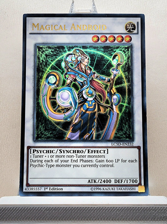 Yugioh! 1x Magical Android (LC5D - Ultra Rare) 1st Edition