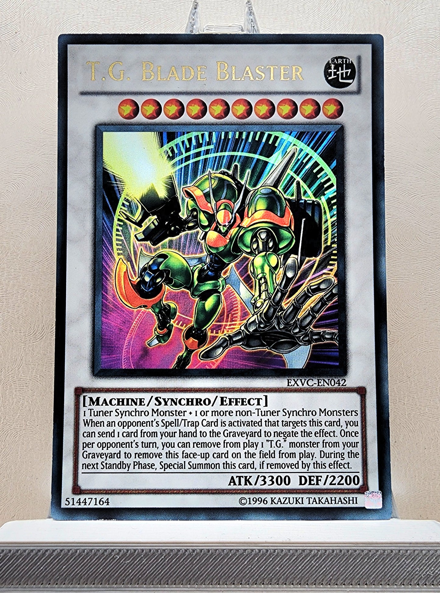 Yugioh! 1x T.G. Blade Blaster (EXVC - Ultra Rare) Unli Edition