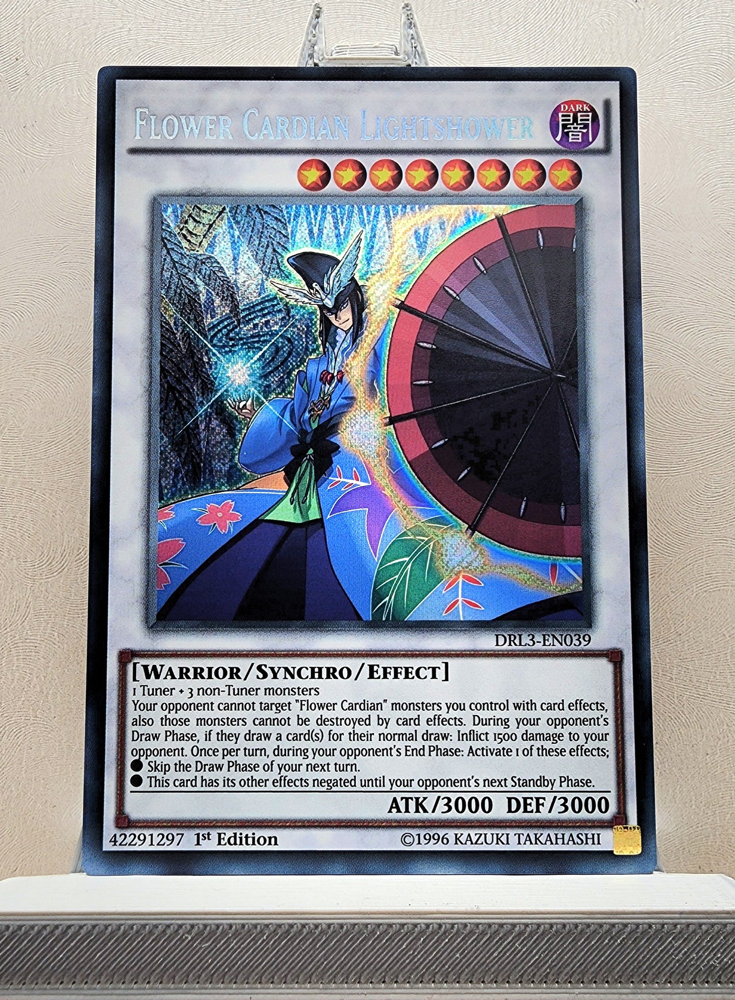 Yugioh! 1x Flower Cardian Lightshower (DRL3 - Secret Rare) 1st Edition