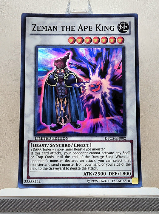 Yugioh! 1x Zeman the Ape King (DPC5 - Super Rare) Limited Edition