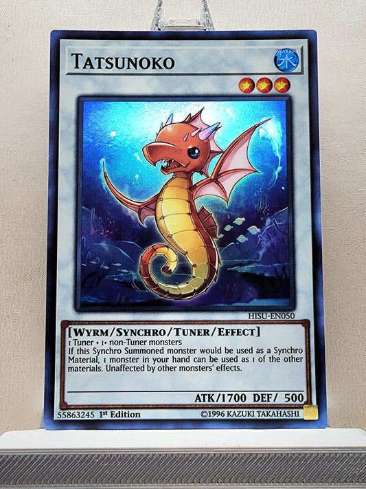 Yugioh! 1x Tatsunoko (HISU - Super Rare) 1st Edition