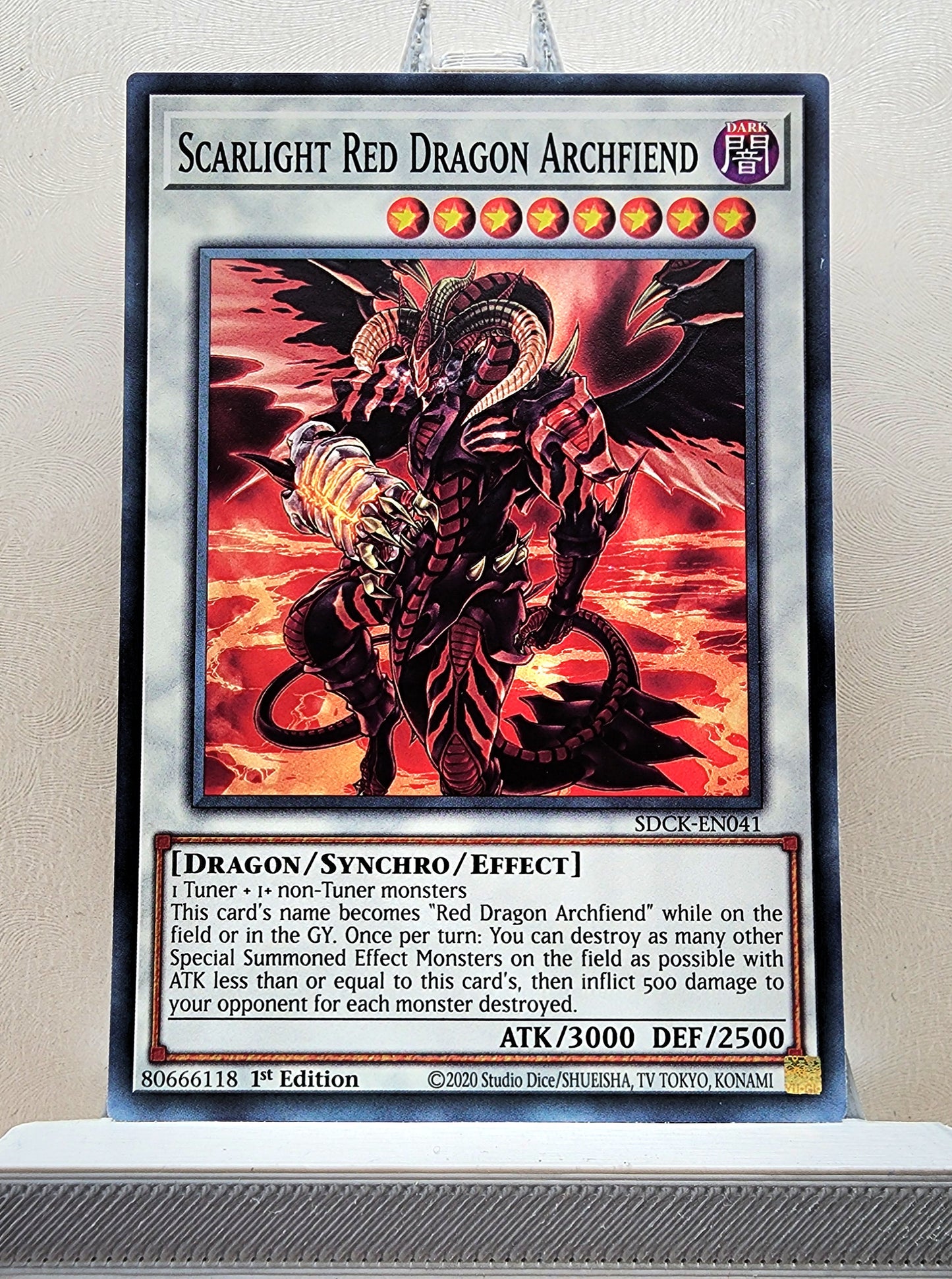 Yugioh! Structure Deck: The Crimson King Singles (SDCK - Common) 1st Edition