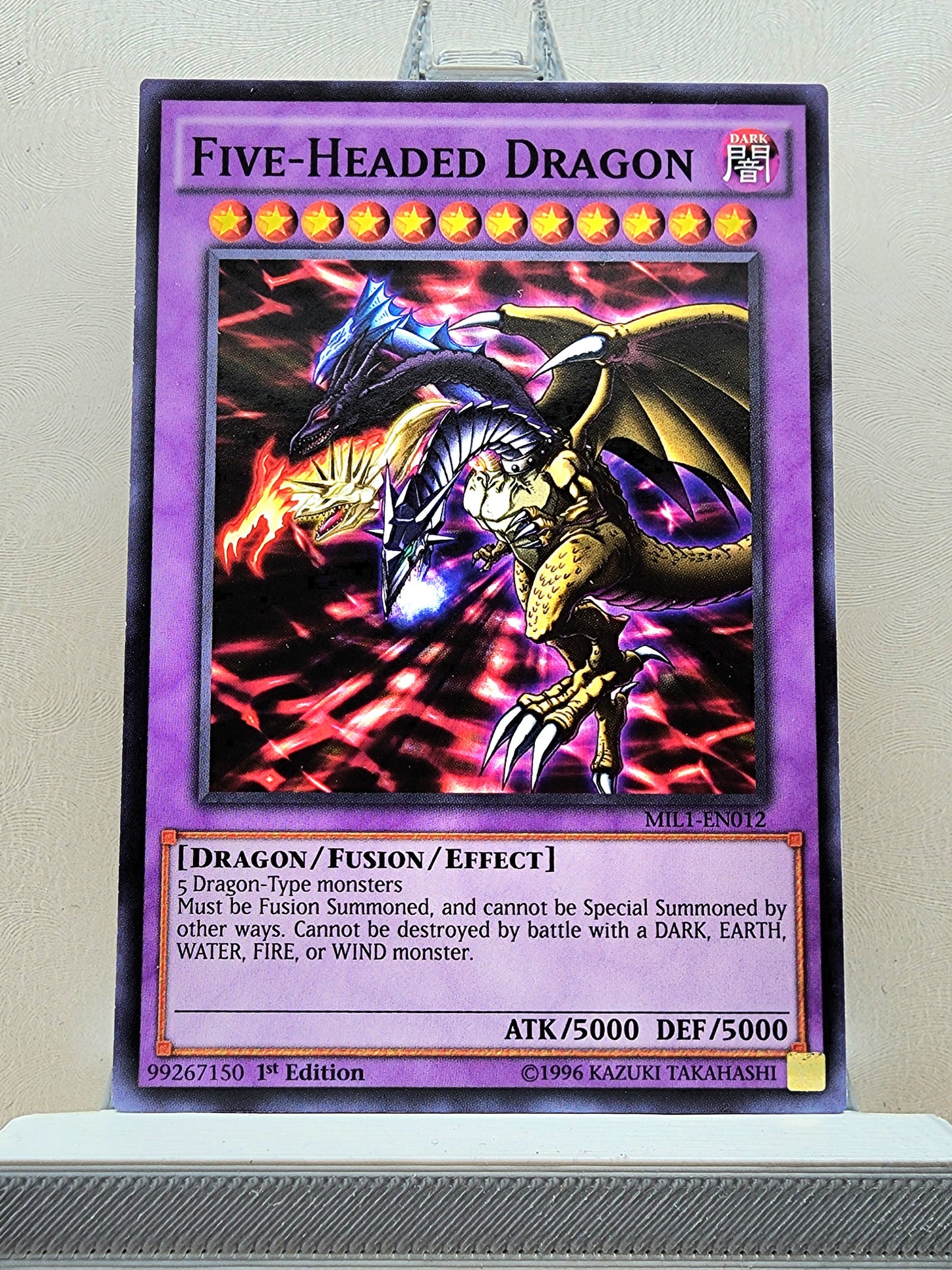 Yugioh! 1x Five-Headed Dragon (MIL1 - Common) 1st Edition