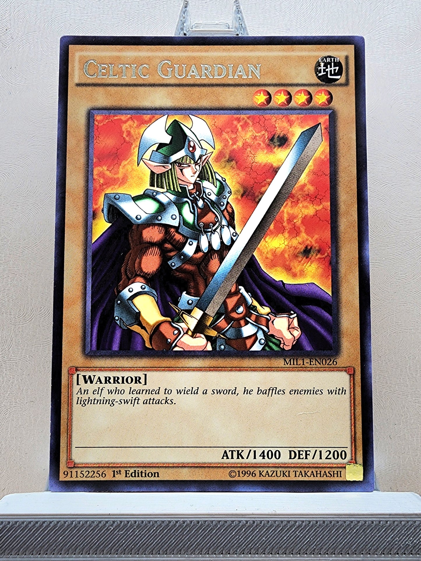 Yugioh! 1x Celtic Guardian (MIL1 - Rare) 1st Edition