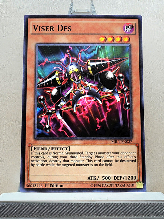 Yugioh! 1x Viser Des (MIL1 - Common) 1st Edition